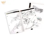 Krabice stavebnice Clear Prop CP72042 MiG-23MLD Expert kit v měřítku 1/72 — obrázek 48