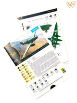 Krabice plastikové stavebnice Clear Prop CP72051 DH.88 Comet v měřítku 1/72 — obrázek 22