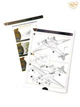 Krabice plastikové stavebnice Clear Prop CP72051 DH.88 Comet v měřítku 1/72 — obrázek 23