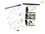 Krabice plastikové stavebnice Clear Prop CP72051 DH.88 Comet v měřítku 1/72 — obrázek 27