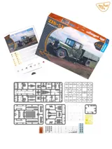 Krabice stavebnice Clear Prop CP72053 ZiS-5V W Wojsku Polskim v měřítku 1/72 — obrázek 4