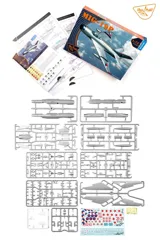 Krabice stavebnice Clear Prop CP72056 MiG-19P v měřítku 1/72 — obrázek 3