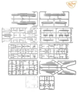 Krabice stavebnice Clear Prop CP72056 MiG-19P v měřítku 1/72 — obrázek 4