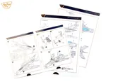 Krabice stavebnice Clear Prop CP72056 MiG-19P v měřítku 1/72 — obrázek 45