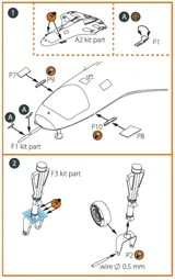 Fotoleptaný plát Clear Prop CPA35006 pro stavebnici TB.2 v měřítku 1/35 — obrázek 2