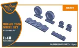 Clear Prop CPA48035 sada kol pro Mirage 2000 v měřítku 1/48