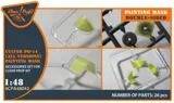 Maskovací sada Clear Prop CPA48042 pro Culver PQ-14 v měřítku 1/48 na žlutém kabuki papíru