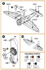Fotoleptaná deska Clear Prop CPA72017 pro model A5M Claude v měřítku 1/72 — obrázek 6