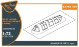 Vakuově tvarovaný překryt kabiny Clear Prop CPA72028 pro Ki-51 Sonia v měřítku 1/72 — obrázek 3