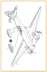 Vakuově tvarovaná kabinka Clear Prop CPA72042 pro DH.88 Comet v měřítku 1/72 — obrázek 4
