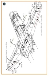 Maskovací sada Clear Prop CPA72099 pro MiG-23ML, MLD, P, MLAE v měřítku 1/72 ze žlutého kabuki papíru — obrázek 3