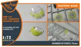 Maskovací masky Clear Prop CPA72114 EMB-145 1/72 na žlutém kabuki papíru