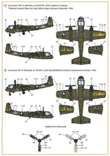 Obtiskový aršík Clear Prop CPD72006 OV-1 A/JOV-1A Mohawk v měřítku 1/72 — obrázek 3