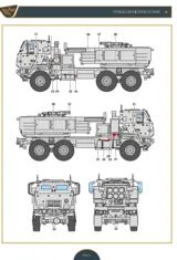 Obtiskový aršík Clear Prop CPD72011 M142 HIMARS ukrajinské ozbrojené síly v měřítku 1/72 — obrázek 5