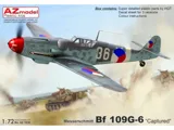 Krabice plastikové stavebnice AZ Model AZ7818 Messerschmitt Bf 109G-6 Captured v měřítku 1/72
