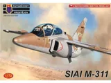 Krabice stavebnice Kovozávody Prostějov KPM0348 SIAI M-311 v měřítku 1/72