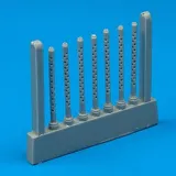 Doplňková sada Quickboost QB48029 – hlavně kulometů pro B-25C/D Mitchell v měřítku 1/48 — obrázek 2