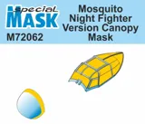 Maskovací sada Special Hobby M72062 pro kabinu Mosquito NF v měřítku 1/72