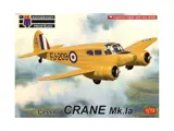 Krabice plastikové stavebnice Kovozávody Prostějov KPM0169 Cessna Crane Mk.Ia v měřítku 1/72