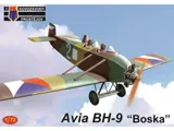 Krabice stavebnice Kovozávody Prostějov KPM0414 Avia BH-9 Boska v měřítku 1/72