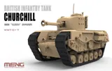 Krabice stavebnice Meng World War Toons WWT-017 Churchill, stylizovaný britský pěchotní tank — obrázek 2