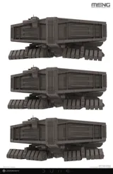 Plastiková stavebnice Meng SS-020 Dune Spice Harvester v měřítku 1/500 — obrázek 12