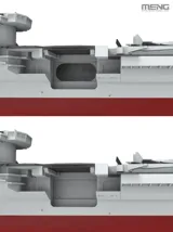 Krabice plastikové stavebnice Meng PS-010 letadlová loď Liaoning v měřítku 1/700 — obrázek 8