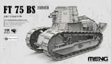 Krabice stavebnice Meng TS-059 1/35 French FT 75 BS s resinovými díly