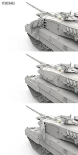 Krabice stavebnice Meng TS-055 Leopard 2A6 v měřítku 1/35 — obrázek 9