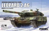 Krabice stavebnice Meng TS-055 Leopard 2A6 v měřítku 1/35