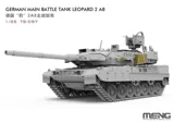 Krabice stavebnice Meng TS-057 Leopard 2A8 v měřítku 1/35, německý hlavní bojový tank