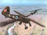 Krabice stavebnice Special Hobby PZL P.11c First Shots v měřítku 1/72