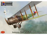 Krabice stavebnice Kovozávody Prostějov KPM0324 Salmson Sal.2A2 Československo v měřítku 1/72