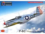 Krabice stavebnice Kovozávody Prostějov KPM0246 North American F-6C Mustang v měřítku 1/72