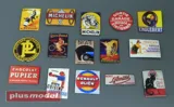 Sada Plus Model 570 – francouzské plechové reklamní cedule 30. a 40. let v měřítku 1/35