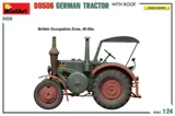 MiniArt 24010 německý traktor D8506 se střechou (1/24)