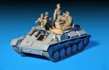 MiniArt 35039 německý dělostřelecký tahač T-70 s kanónem FK 288 a posádkou (1/35)