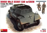 MiniArt 35074 Dingo Mk II (Pz.Kpfw.MK 1 202 (e)) s posádkou (1/35)
