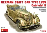 MiniArt 35107 1/35 německý štábní automobil MB 170V Cabriolet
