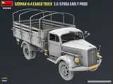MiniArt 35199 německý nákladní automobil 3t 4x4 3.6-6700A raná výroba (1/35)