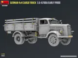 MiniArt 35199 německý nákladní automobil 3t 4x4 3.6-6700A raná výroba (1/35)