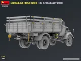 MiniArt 35199 německý nákladní automobil 3t 4x4 3.6-6700A raná výroba (1/35)