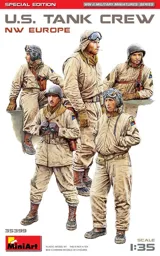 MiniArt 35399 1/35 americká tanková posádka (NW Europe) Special Edition (5 figurek)