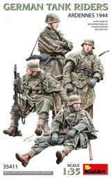 MiniArt 35411 němečtí vojáci na tancích, Ardeny 1944 (1/35)