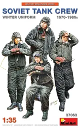 MiniArt 37063 sovětská tanková posádka 1970–1980, zimní uniforma (1/35)