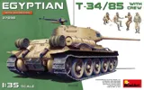 MiniArt 37098 egyptský T-34/85 s osádkou (1/35)