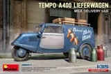 MiniArt 38057 Tempo A400 Lieferwagen – rozvážkový vůz na mléko (1/35)
