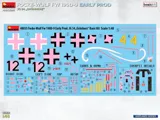 MiniArt 48035 Focke-Wulf Fw 190D-9 rané výrobní série JG 54 „Grünherz“ Basic Kit (1/48)