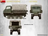 MiniArt 1/35 Raupenschlepper Ost RSO/01 Last Production — pásový transportér