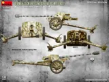 MiniArt 1/35 německý protitankový kanón PaK 40 střední výroby s dělostřeleckou obsluhou (Special Edition)
